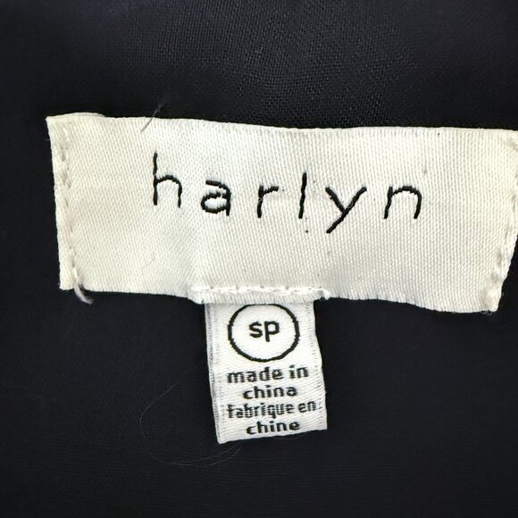 Anthropologie Harlyn Silk-Velvet Tuxedo Jumpsuit – Black Sz SP - Picture 8 of 13